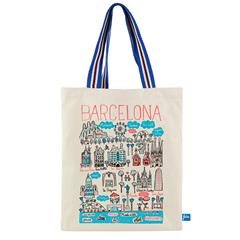 TOTE BAG BARCELONE GM NATUREL