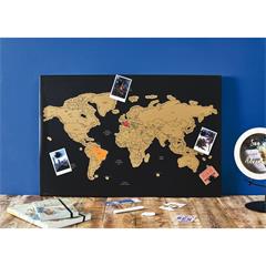 CARTE MAGNETIQUE A GRATTER NOIRE