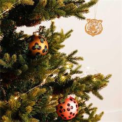 COFFRET DECOS DE NOEL LEOPARD