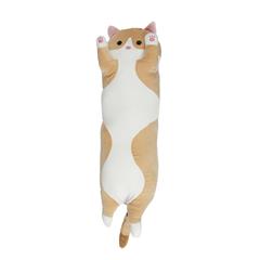 PELUCHE XXL CHAT ROUX