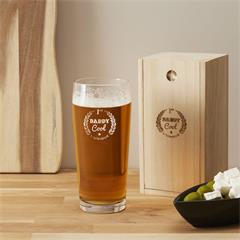 PINTE PAPA AVEC BOITE EN BOIS