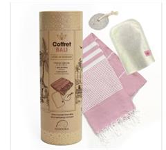 COFFRET FOUTA BALI ROSE
