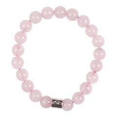 BRACELET CHAKRA QUARTZ ROSE