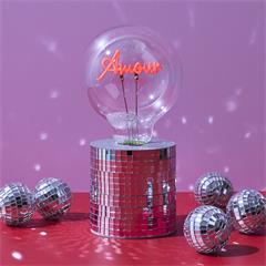 LAMPE AMPOULE DISCO AMOUR