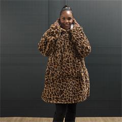 SWEAT PLAID LEOPARD KIMBA