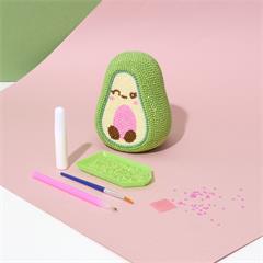 KIT DIY DIAMOND PAINTING 3D AVOCAT KAWAII