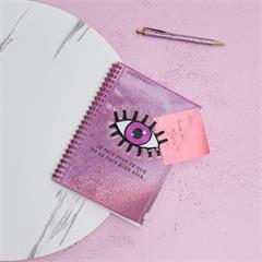 CARNET PAILLETTES KARMA JE SAIS TOUT M12
